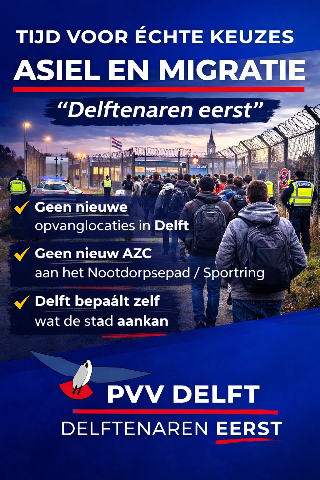 Het MEGA-AZC donderdag op de agenda commissie sociaal domein