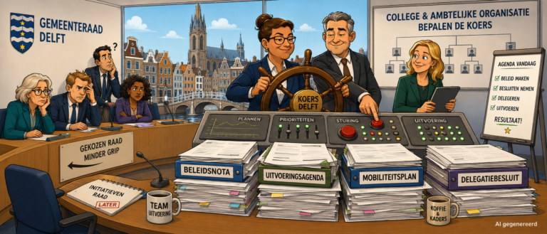 Wie bestuurt Delft eigenlijk?